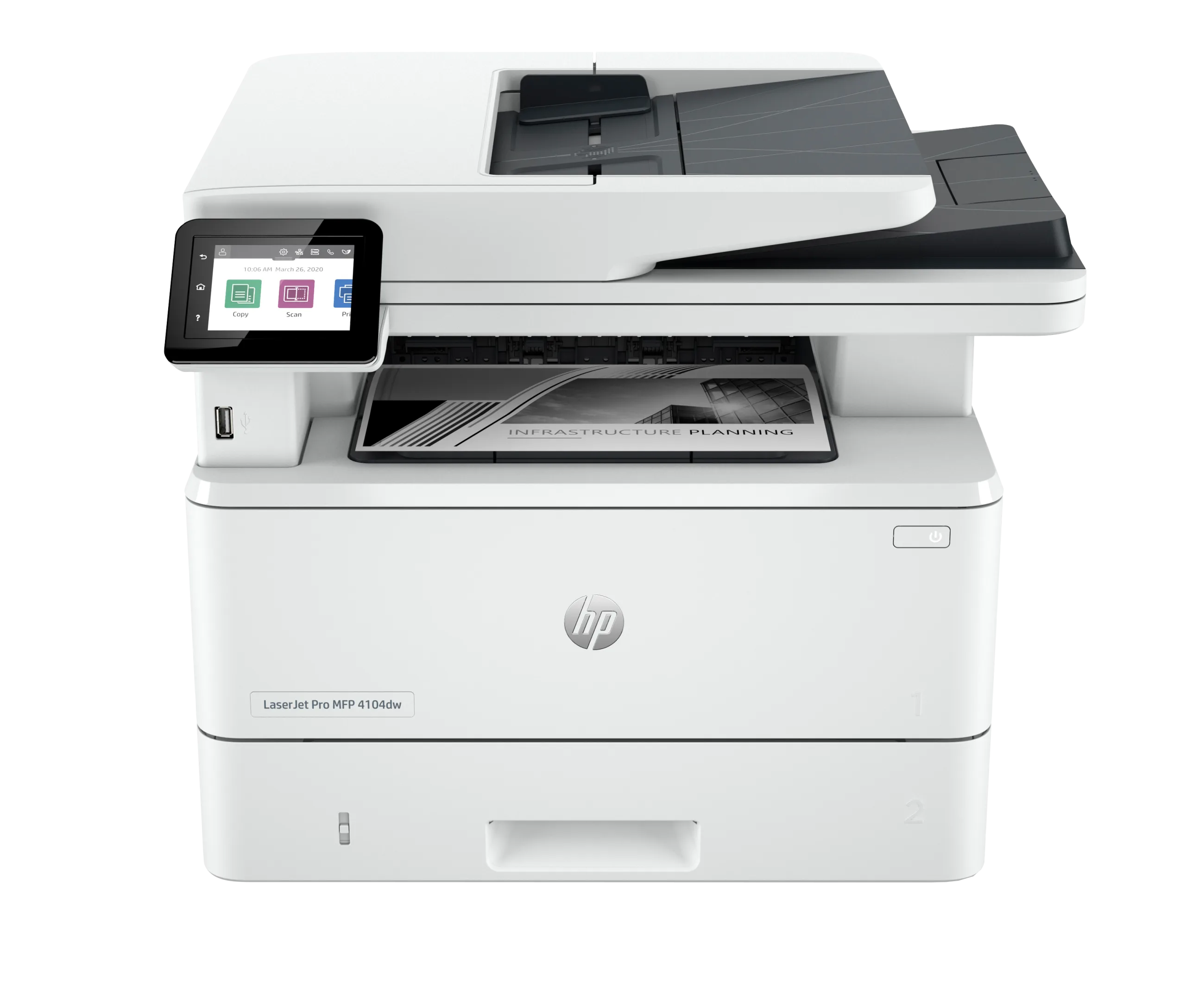 HP LaserJet Pro MFP 4104dw printer